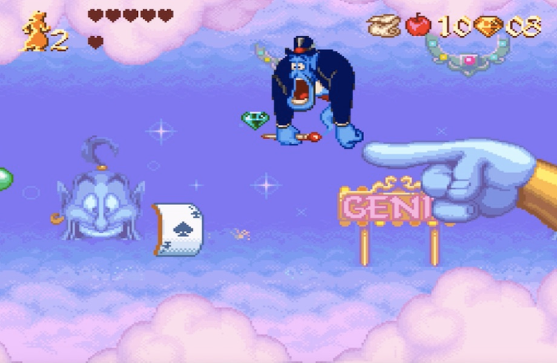 Illustration for article titled The Genie Level In Aladdin Is Unadulterated Disney Magic